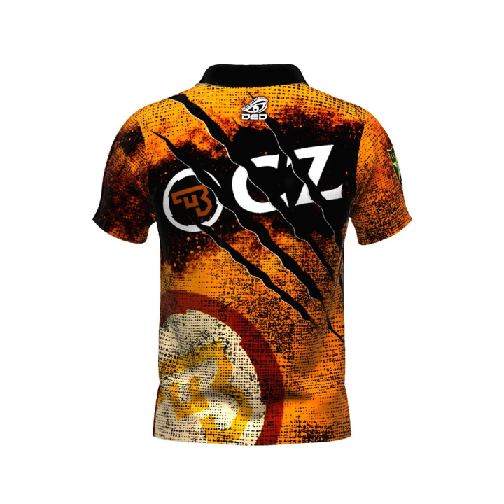 Camiseta DED CZ Shadow Orange Garras