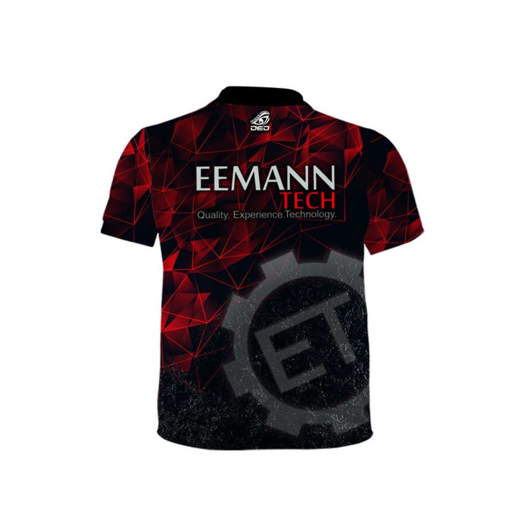 Camiseta Eemann Tech Casual  ROJA