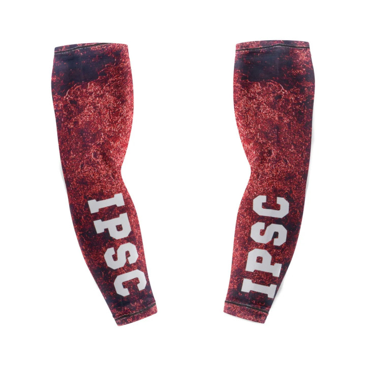 DED IPSC Red Competition Arm Sleeves
