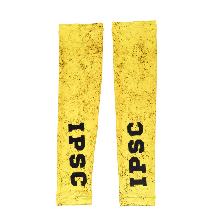 DED IPSC Yellow Competition Arm Sleeves