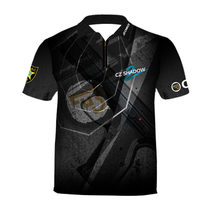 DED CZ Shadow 2 Black Tshirt