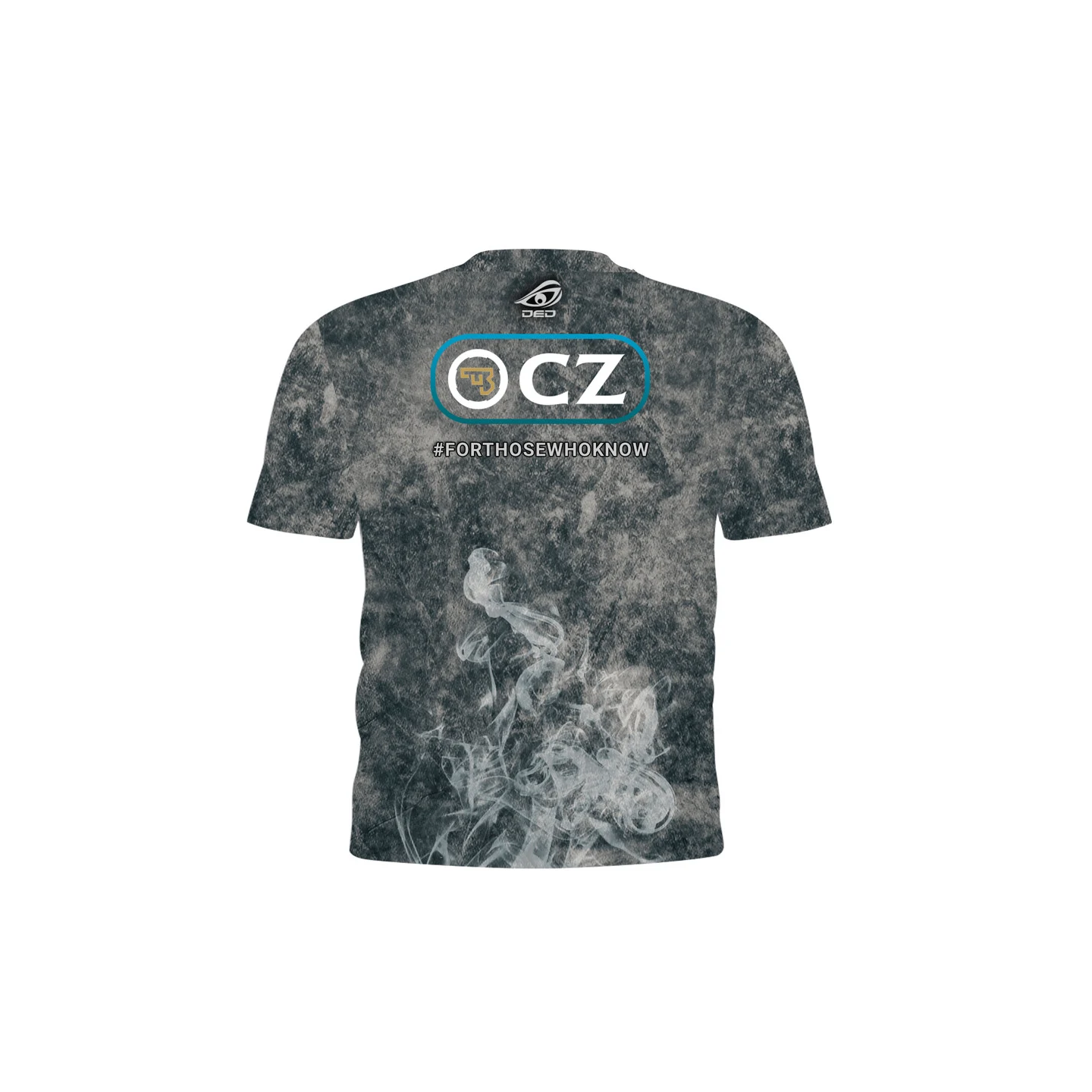 Smoke Gray DED CZ Shadow 2 T-Shirt | DEDCustom.com