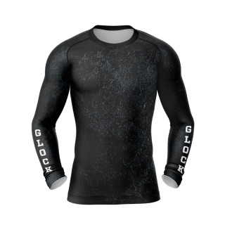 DED GLOCK Competition Long Sleeve Compression Tshirt Dark