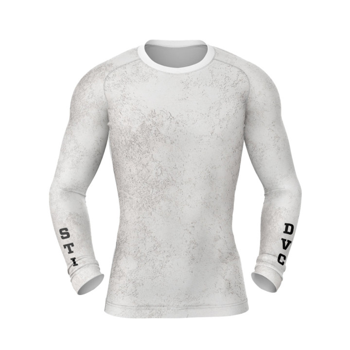 DED STI Competition Long Sleeve Compression Tshirt White