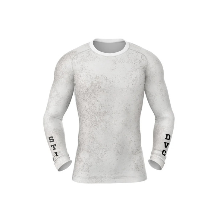 DED STI Competition Long Sleeve Compression Tshirt White