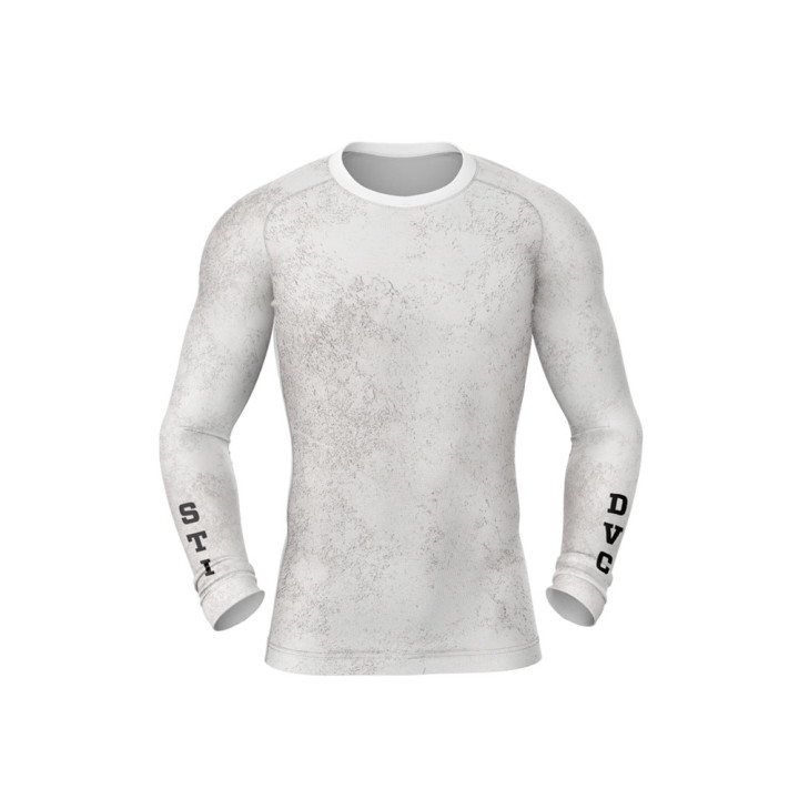 DED STI Competition Long Sleeve Compression Tshirt White