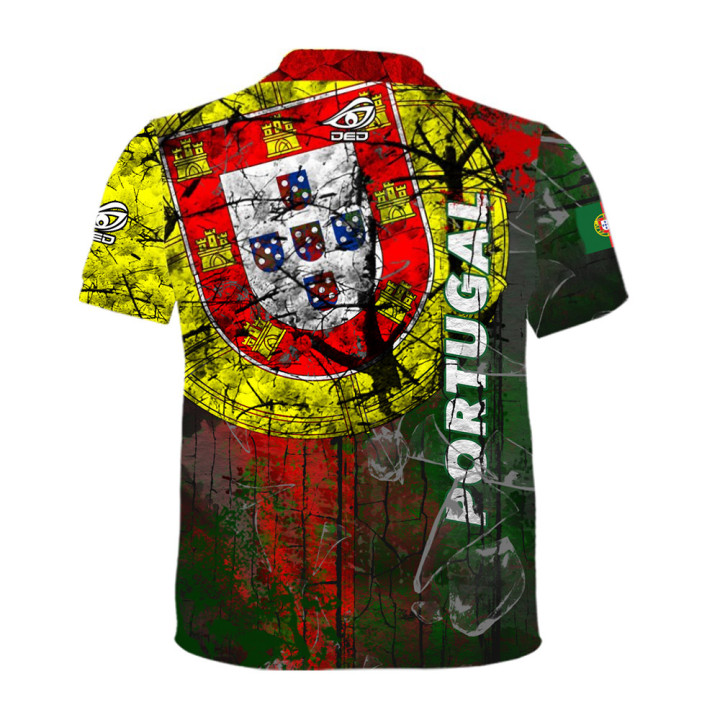DED Portugal Theme Casual TShirt