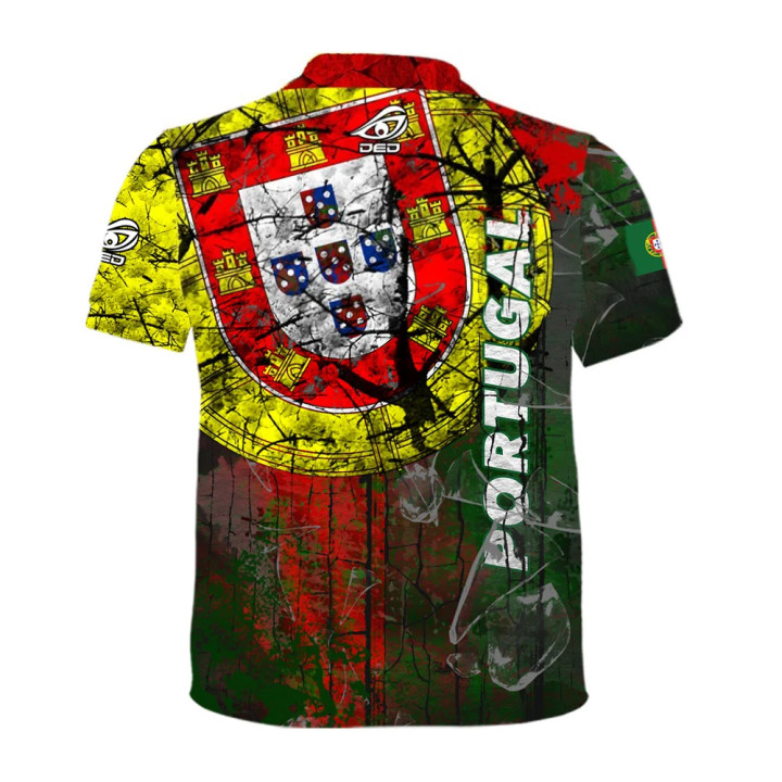 DED Portugal Theme Casual TShirt