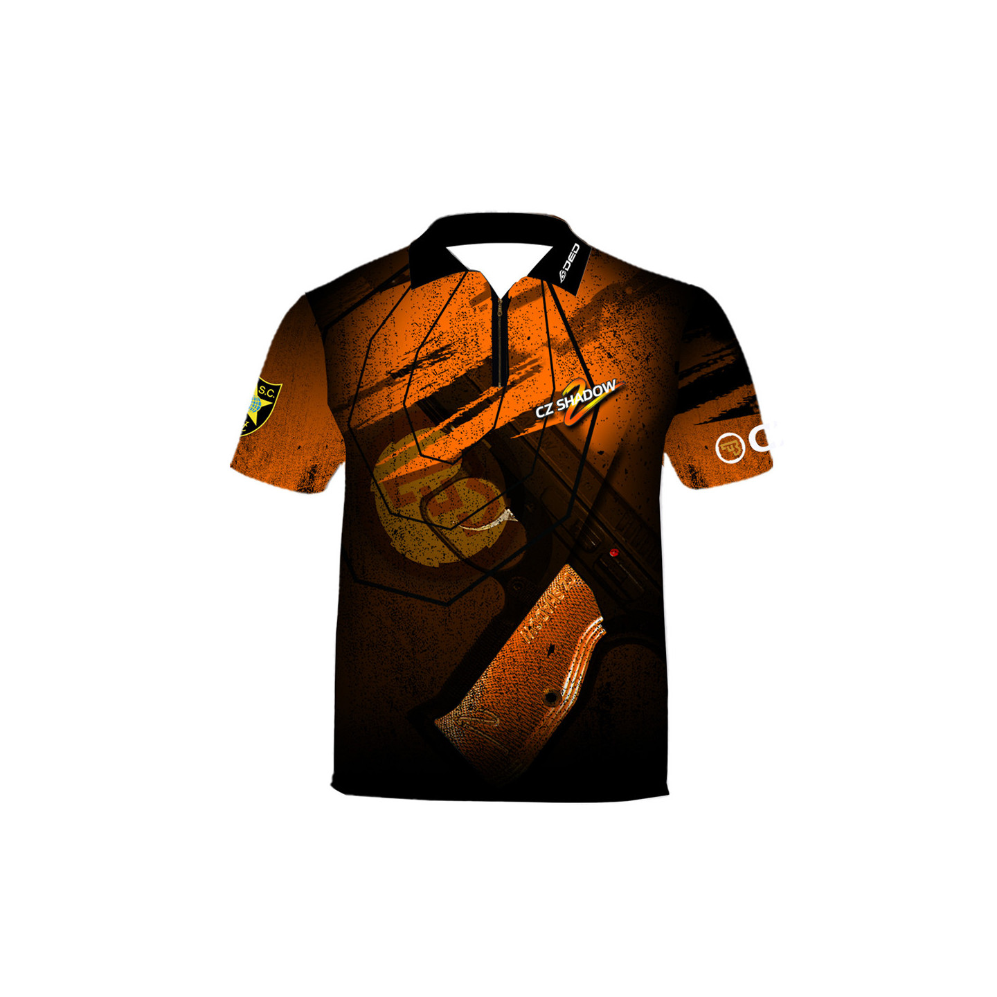 CZ Shadow 2 Orange T-Shirt | DED | DEDCustom.com