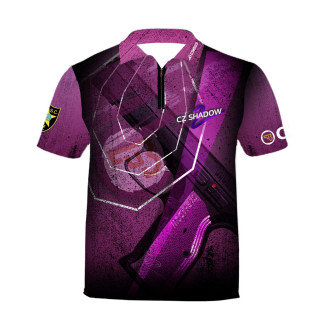 Tshirt DED CZ Shadow 2 Roxa