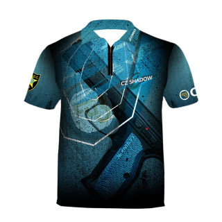 Tshirt DED CZ Shadow 2 Azul