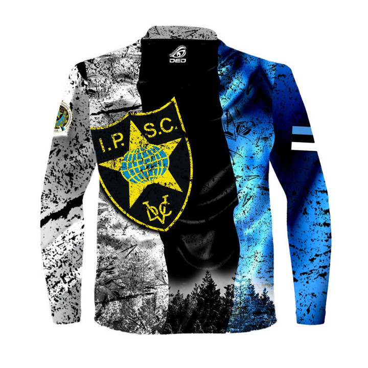 DED IPSC SHIELD ESTONIA Long Sleeve TShirt
