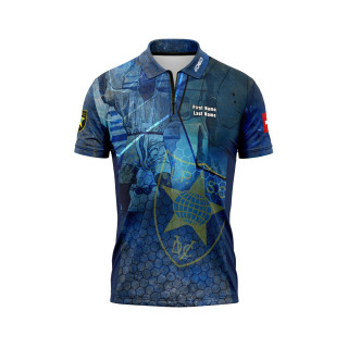 TShirt DED Sportschützen Enzian