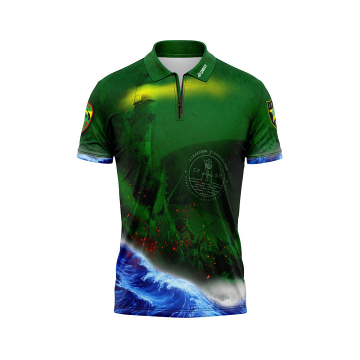 Camiseta DED Lindesnes Pistolklubb Verde
