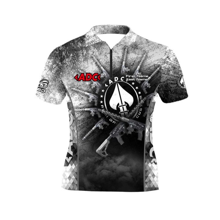DED ADC Custom Competition TShirt  Grey