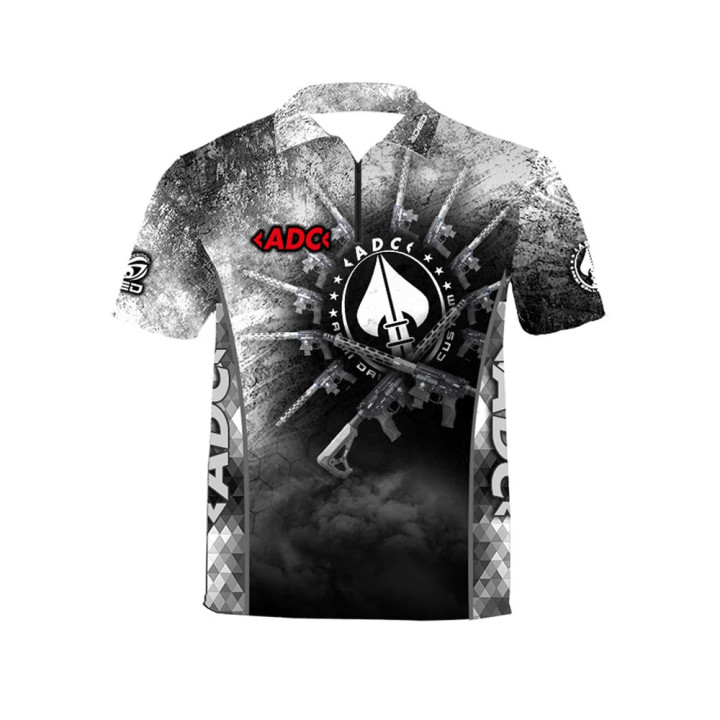 DED ADC Custom Competition TShirt  Grey