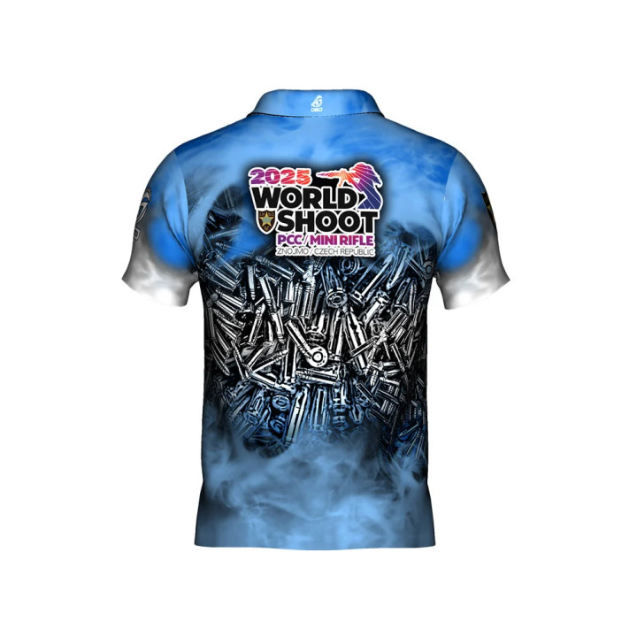 Tshirt oficial DED Argentina PCCMR Worldshoot 2025