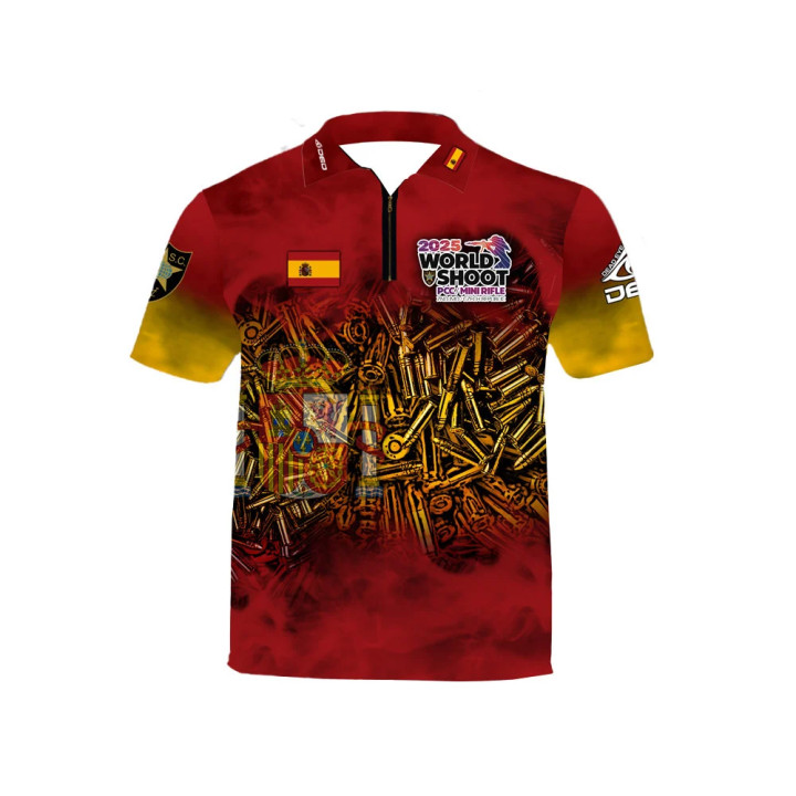 Tshirt Oficial DED Espanha PCCMR Worldshoot 2025