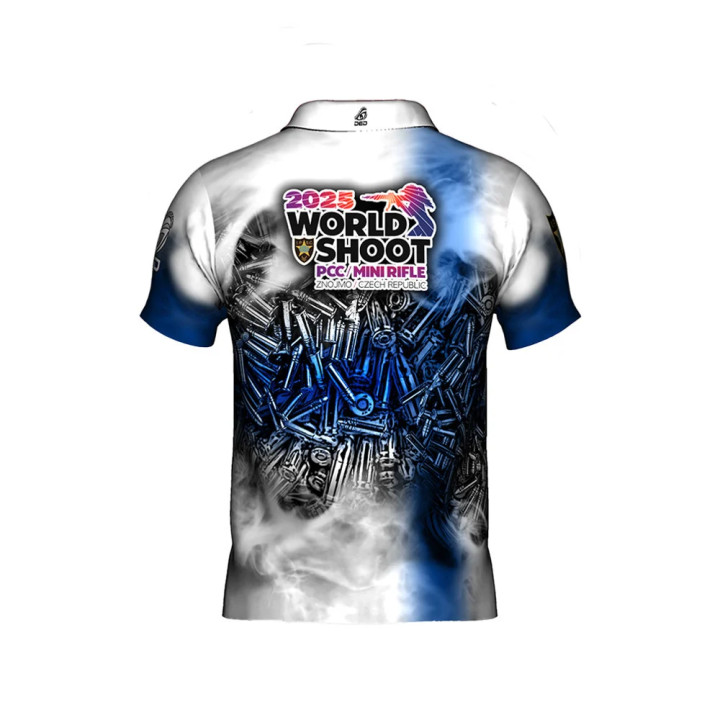 Tshirt oficial DED Finlândia PCCMR Worldshoot 2025