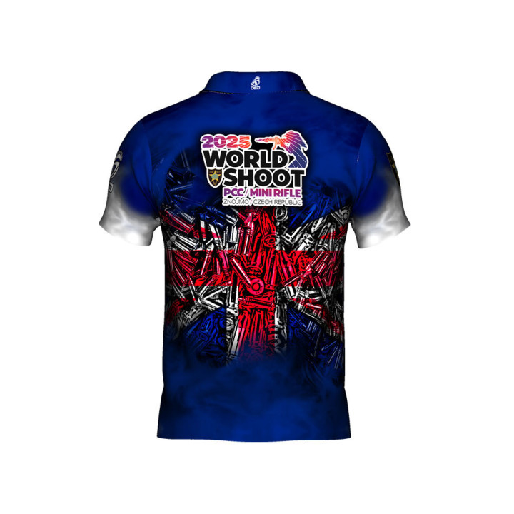 Tshirt Oficial da GrãBretanha PCCMR Worldshoot 2025 DED