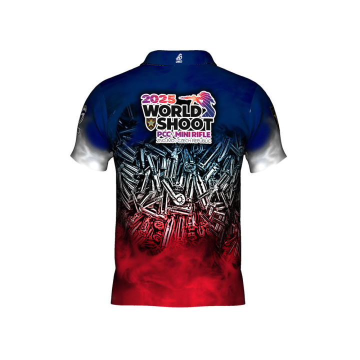 Tshirt Oficial DED França PCCMR Worldshoot 2025