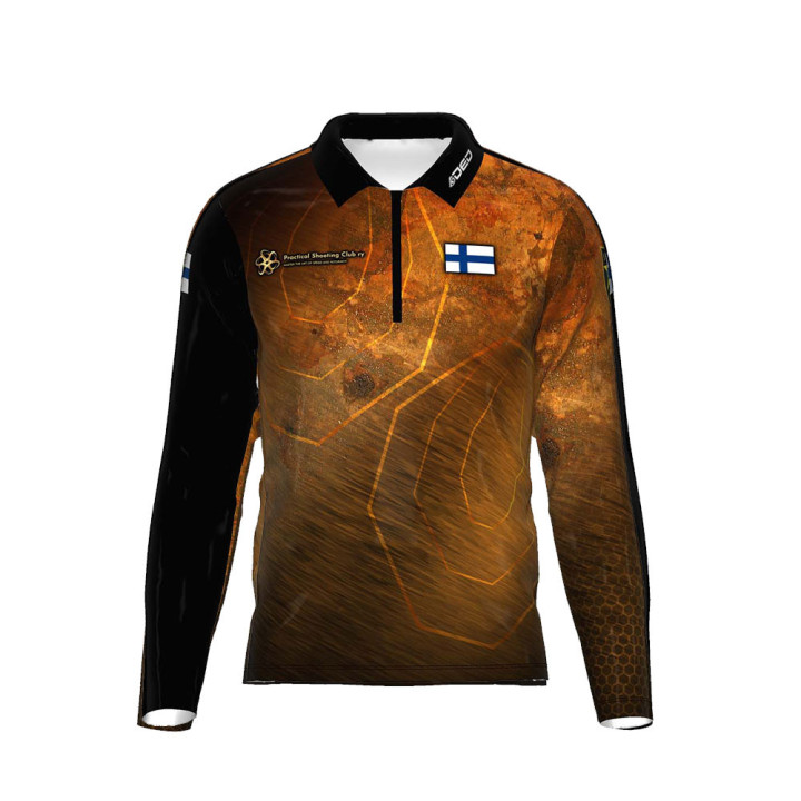 TShirt DED IPSC Finlândia Manga Comprida
