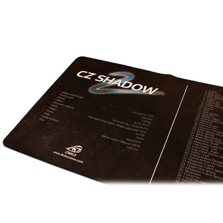 Manta em Borracha CZ Shadow2 DED