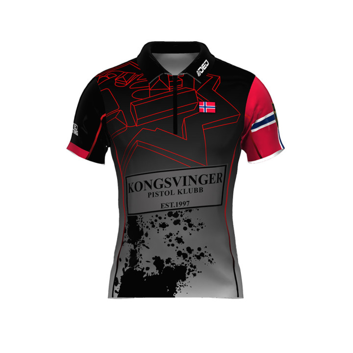 Camiseta DED del club de tiro Kongsvinger