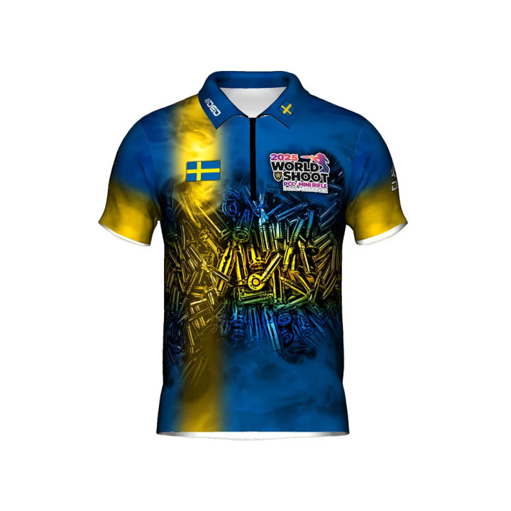 Camiseta Oficial DED de Suecia PCCMR Worldshoot 2025