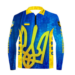 Camiseta de manga larga del equipo de IPSC  Ucrania DED