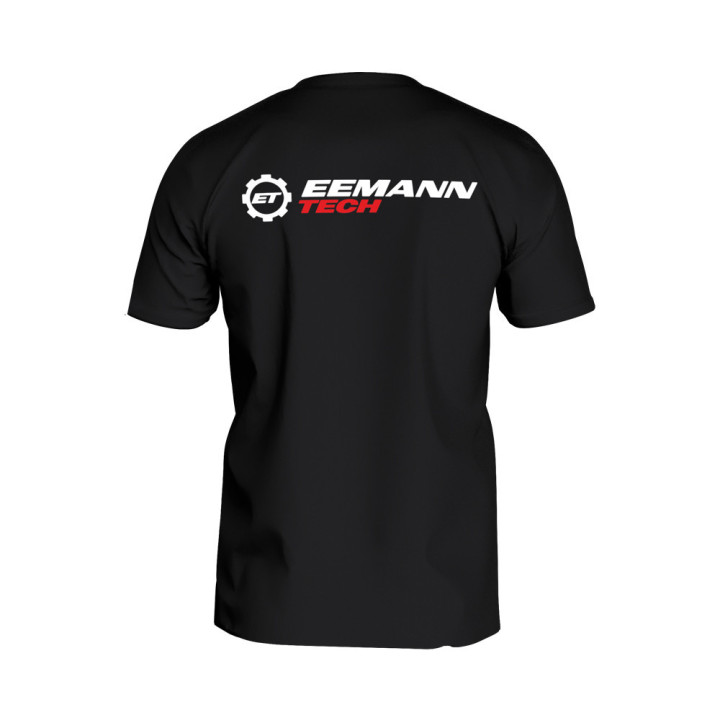 Eemann Tech Lifestyle TShirt  Black