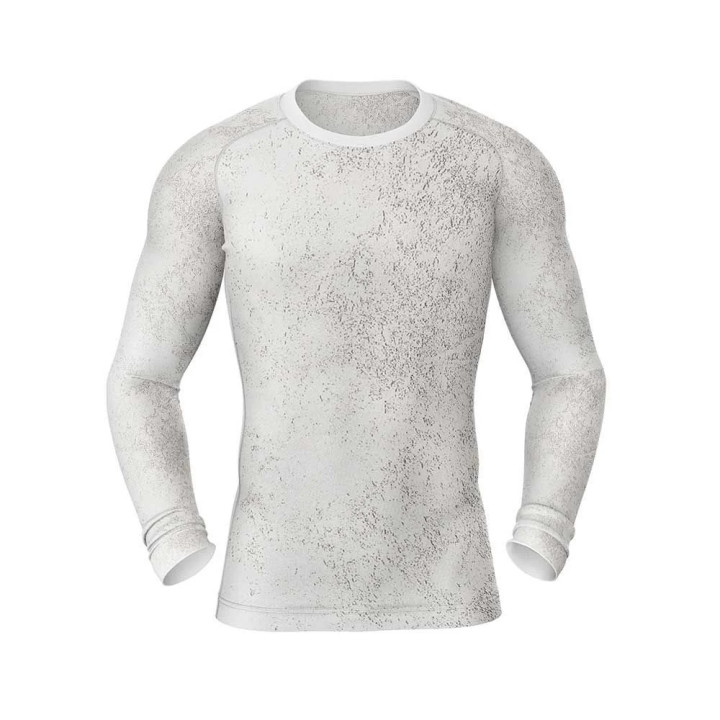 Camisola de Compressão de Manga Comprida DED Competição  Branca