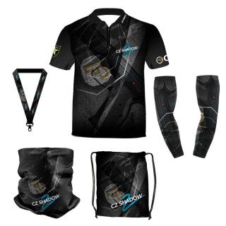 Conjunto de Roupa Desportiva DED CZ Shadow 2 Tema Preto