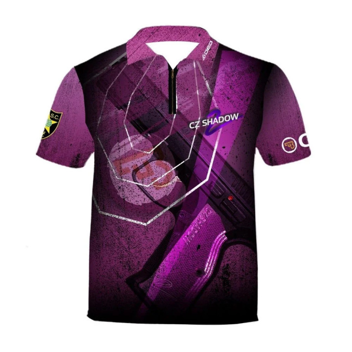 DED Ensemble de vêtements de sport CZ Shadow 2 Purple Theme