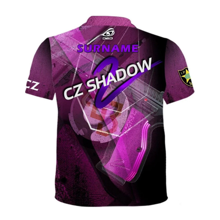 DED Ensemble de vêtements de sport CZ Shadow 2 Purple Theme