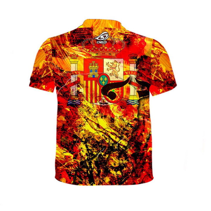 Conjunto de Roupa Desportiva DED Tema Espanha