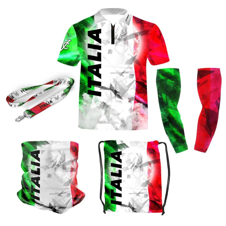 DED Ensemble de vêtements de sport IPSC Italy Theme