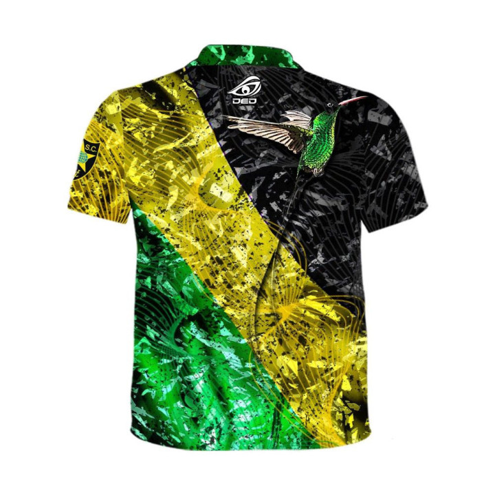 DED Ensemble de vêtements de sport IPSC Jamaica Theme