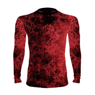 DED Competition Long Sleeve Compression TShirt  Red