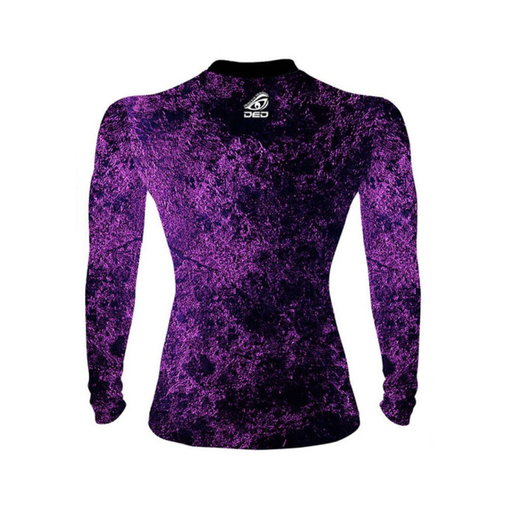 DED Competition Long Sleeve Compression TShirt  Purple