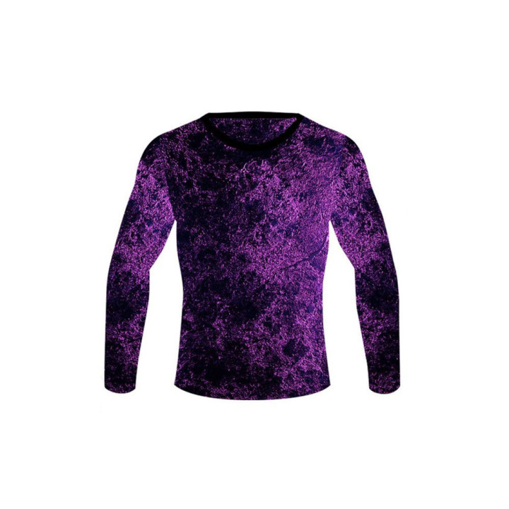 DED Competition Long Sleeve Compression TShirt  Purple