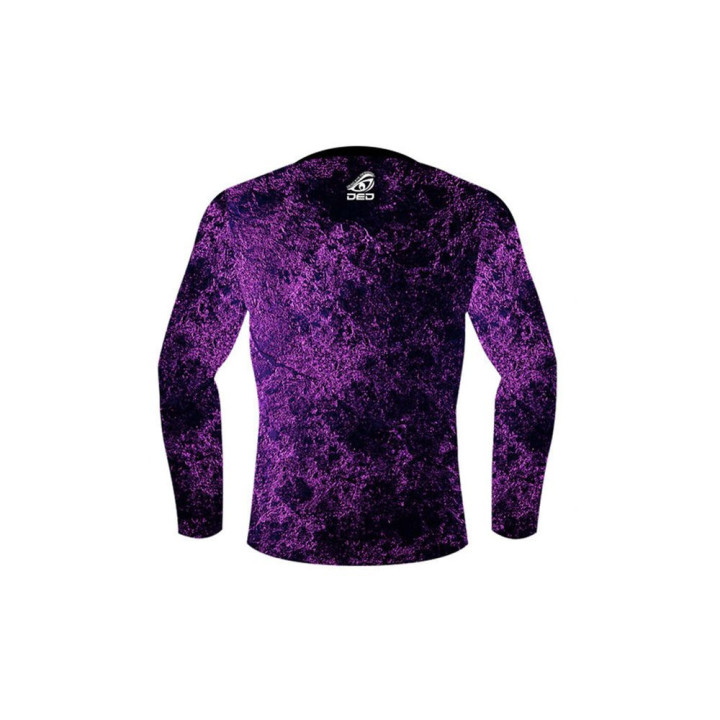 DED Competition Long Sleeve Compression TShirt  Purple
