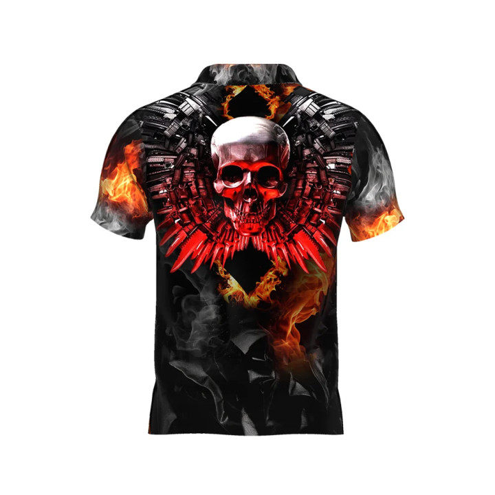 DED Death Skull Camiseta