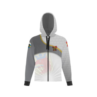 DED MSG White Zipped Hoodie