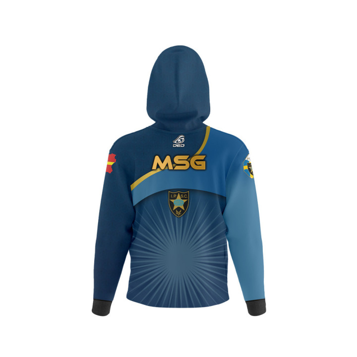Casaco com Capuz com zíper DED MSG Blue
