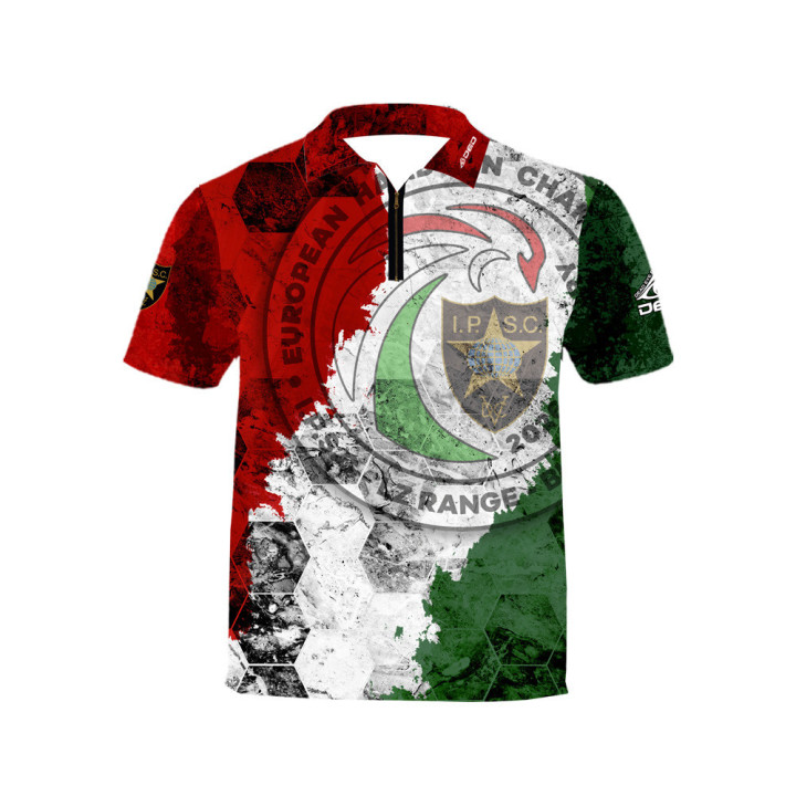 Ensemble Officiel de Vêtements de Sport DED EHC2026 du Championnat dEurope IPSC de Pistolet