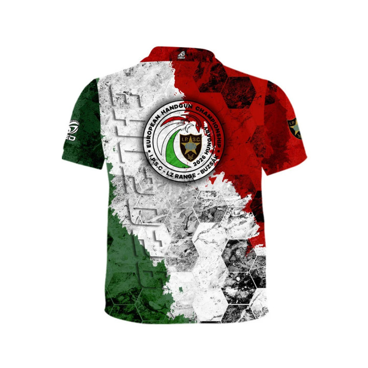 Ensemble Officiel de Vêtements de Sport DED EHC2026 du Championnat dEurope IPSC de Pistolet