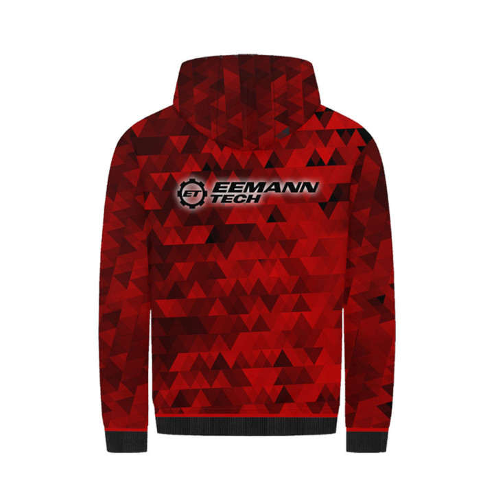 DED Eemann Tech Hoodie de Competição  Vermelho