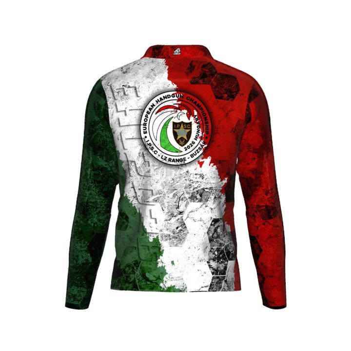 DED EHC2026 Campeonato Europeo de Pistola IPSC Camiseta Oficial de Manga Larga