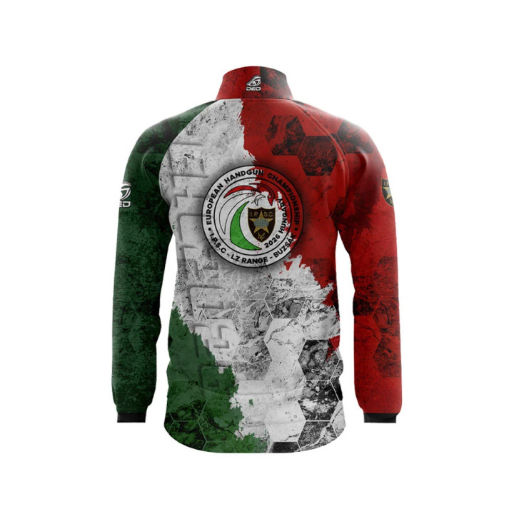 DED EHC2026 Casaco Oficial do Campeonato Europeu IPSC de Pistola